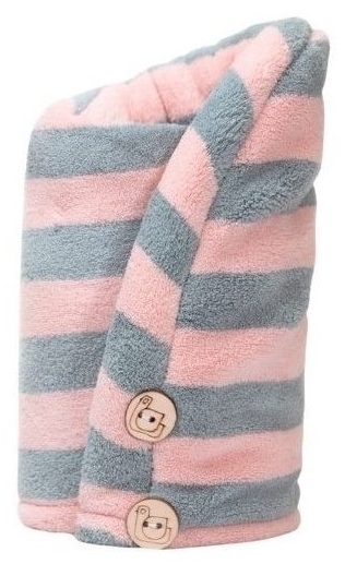 Trust My Sister Ręcznik z mikrofibry Pink + Grey 1 sztuka