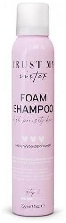 Trust My Sister Szampon do włosów wysokoporowatych w piance 200 ml