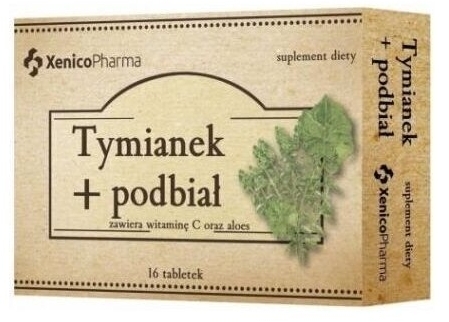 Tymianek + podbiał 16 tabletek do ssania