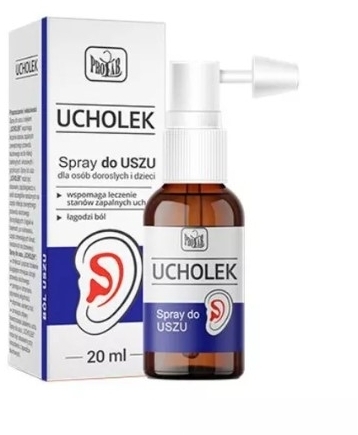 UCHOLEK Spray do uszu 20 ml