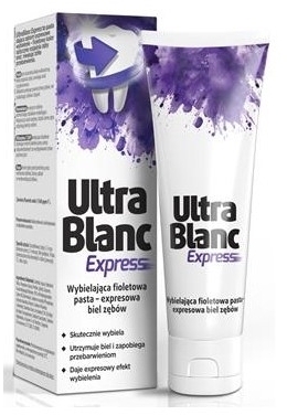ULTRABLANC EXPRESS Wybielająca Fioletowa pasta do zębów 75 ml