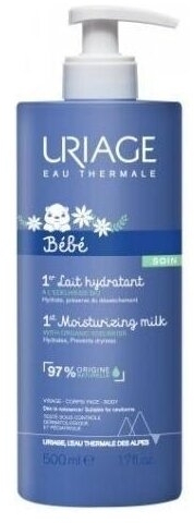 URIAGE BEBE 1st Mleczko nawilżające 500ml