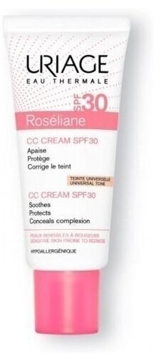 URIAGE ROSELIANE Krem CC do cery naczynkowej SPF30 40 ml
