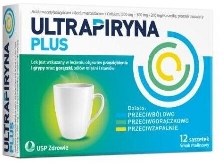 Ultrapiryna Plus 12 saszetek