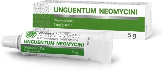 Unguentum Neomycini maść 5 mg/g 5 g