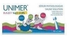 Unimer Baby NaCl 0,9% płyn 50 ampułek x 5 ml