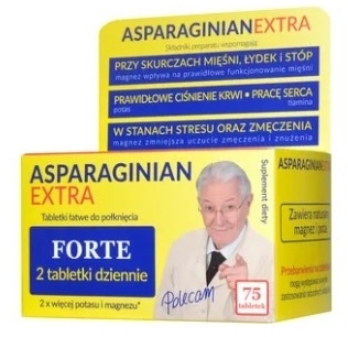Uniphar Asparaginian Extra 75 tabletek