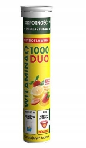 Uniphar Witamina C 1000 DUO 20 tabletek musujących