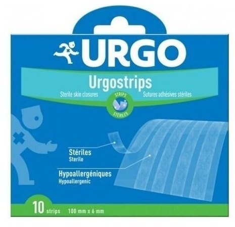 Urgostrips Paski do zamykania ran 10 sztuk
