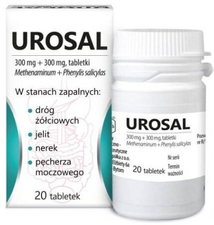 Urosal 20 tabletek