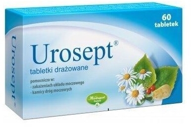 Urosept 60 tabletek drażowanych