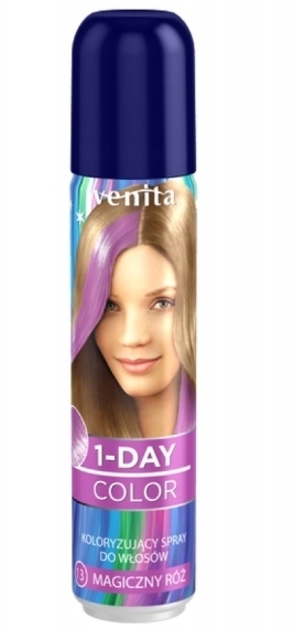 VENITA 1-DAY COLOR Spray 13 Magiczny róż 50 ml