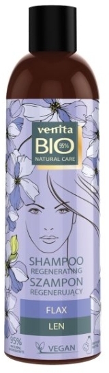 VENITA BIO 95% Szampon regenerujący len 300 ml