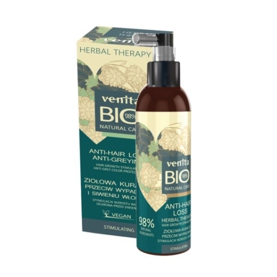 VENITA BIO kuracja przeciw wypadaniu i siwieniu włosów 200 ml