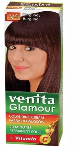 VENITA GLAMOUR Farba 3/4 Burgund