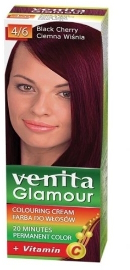 VENITA GLAMOUR Farba 4/6 Ciemna wiśnia