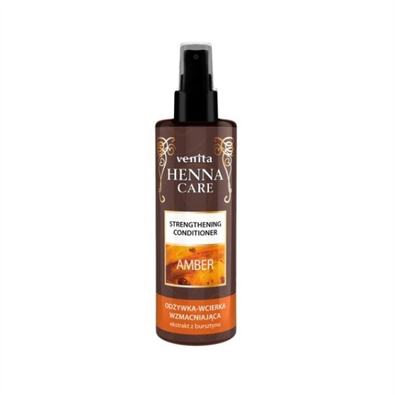 VENITA HENNA CARE Wcierka Amber wzmacniająca bursztyn + henna 100 ml