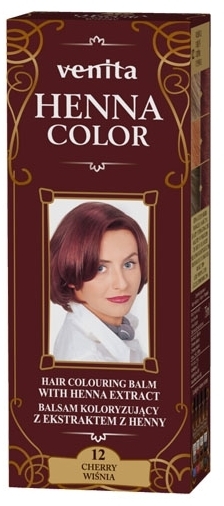 VENITA HENNA COLOR Balsam koloryzujący ziołowy 12 Wiśnia 75 ml