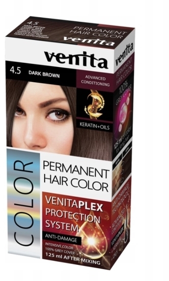 VENITA PLEX Farba 4.5 Dark brown