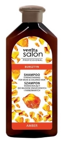 VENITA SALON Szampon włosy zniszczone i farbowane z ekstraktem z bursztynu 500 ml