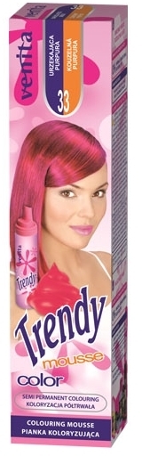 VENITA TRENDY COLOR Pianka 33 Urzekająca purpura 75 ml