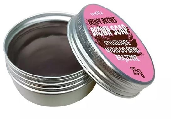 VENITA Trendy Brows Wegańskie Mydło koloryzujące do stylizacji brwi brązowe 25g