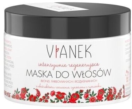 VIANEK Intensywnie regenerująca maska do włosów blond, farbowanych, rozjaśnianych 150 ml