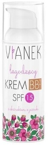 VIANEK Łagodzący Krem BB SPF 15 (ciemny) 50 ml