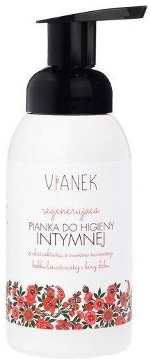 VIANEK Regenerująca pianka do higieny intymnej 300 ml