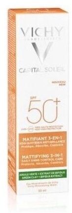 VICHY CAPITAL SOLEIL Krem matujący SPF50+ 3w1 50 ml