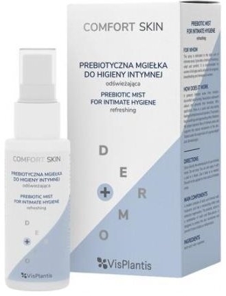 VIS PLANTIS COMFORT SKIN Odświeżająca Prebiotyczna Mgiełka do higieny intymnej 50ml