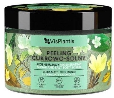VIS PLANTIS Peeling cukrowo - solny yerba mate i olej monoi 350 g