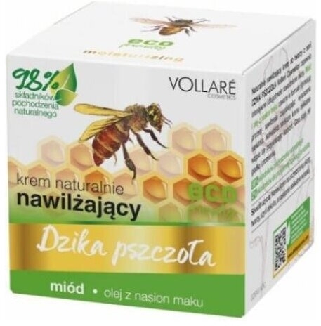 VOLLARE Dzika Pszczoła Nawilżający krem do twarzy 50 ml