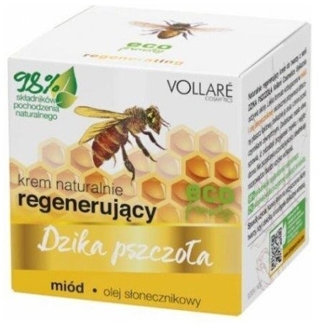 VOLLARE Dzika Pszczoła Regenerujący krem do twarzy 50 ml