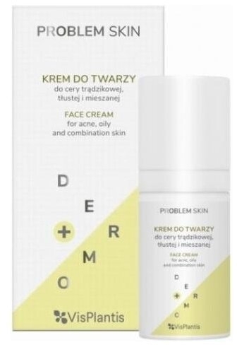 VP DERMO+ Problem Skin Krem dziegciowy do twarzy do skóry trądzikowej, tłustej i mieszanej z niedoskonałościami 30 ml
