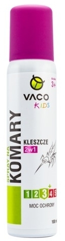 Vaco płyn na komary kleszcze meszki 100 ml