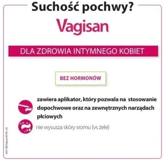 Vagisan Intymny Krem nawilżający 25 g