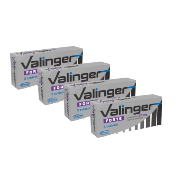 Valinger Forte 50 mg 2 tabletek Wielopak x4