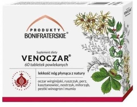 Venoczar Bonifraterski 60 tabletek