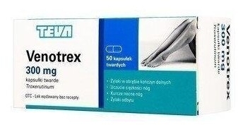 Venotrex 0,3 g 50 kapsułek