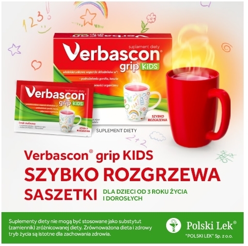 Verbascon Grip Kids prosz. 10 sasz.