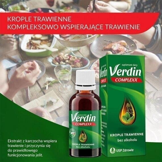 Verdin Complexx Krople Trawienne 40 ml
