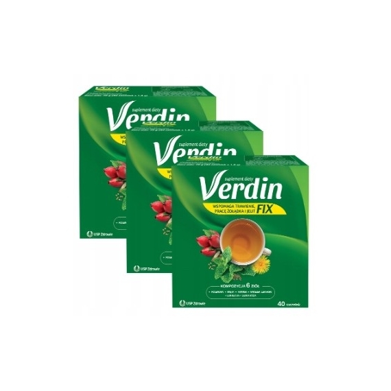 Verdin Fix 40 saszetek Wielopak x3