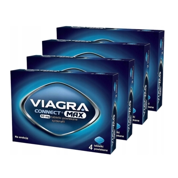 Viagra Connect Max 4 tabletki Wielopak x4