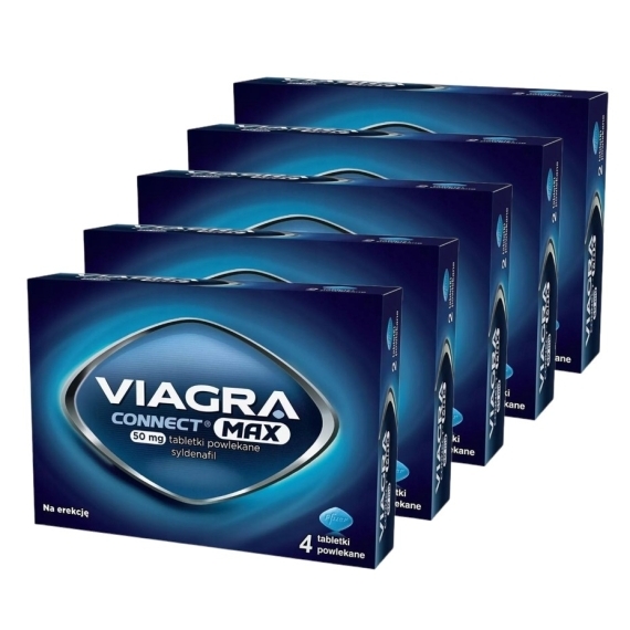 Viagra Connect Max 4 tabletki Wielopak x5