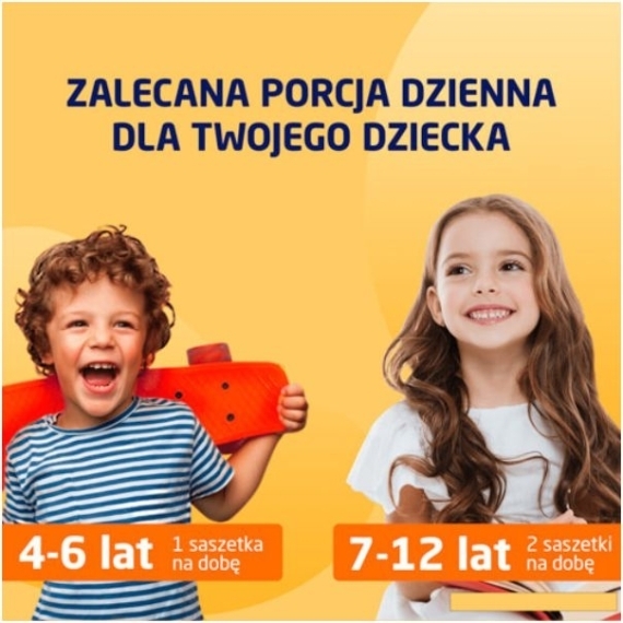 Vibovit Junior o smaku truskawkowym 14 saszetek