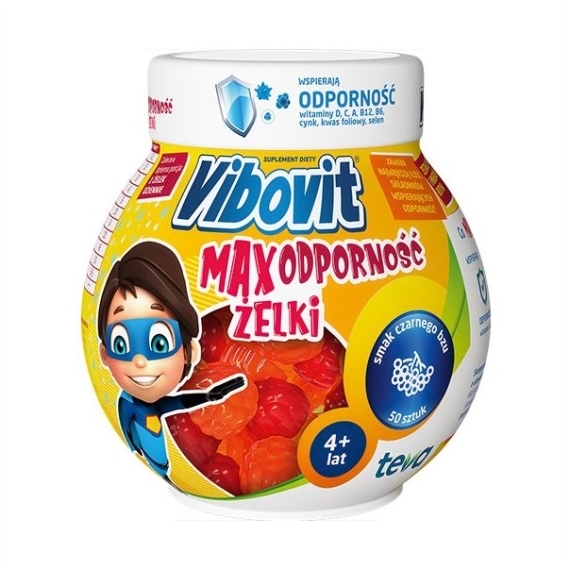 Vibovit Max Odporność żelki 50 sztuk