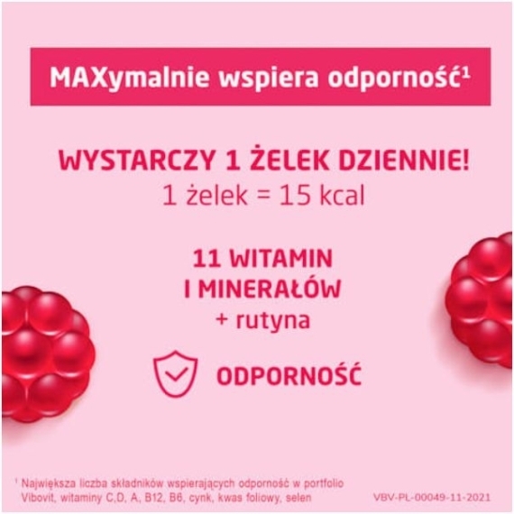 Vibovit Max Odporność żelki 50 sztuk