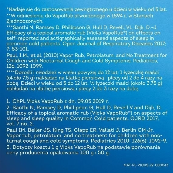 Vicks VapoRub maść 100 g