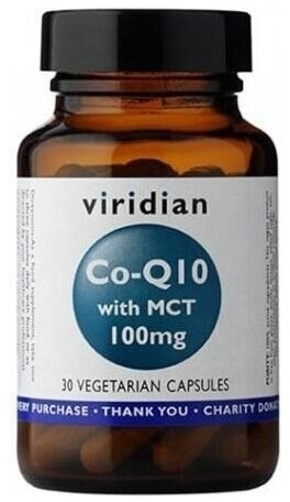 Viridian Koenzym Q10 z MCT 100 mg 30 kapsułek